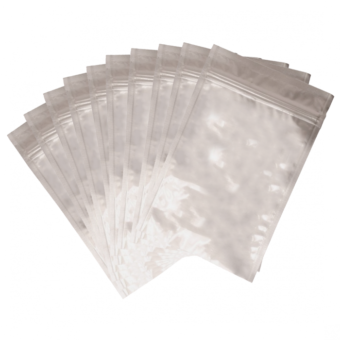 Clear Plastic Storage Bags With Vents And Frosted Ziplock - Temu